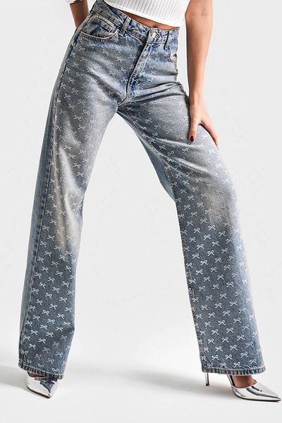 its basic Blugi de damă T.Jean Color T-4S5-32 Bright Bow Stone Jean