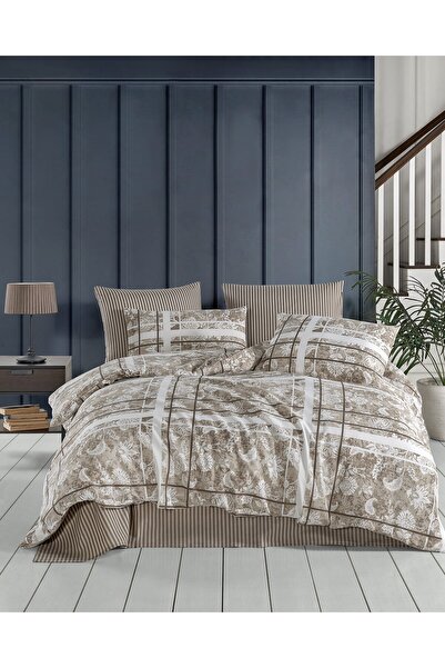 MY POLO HOME SOFYA KAHVE NEVRESİM TAKIMI