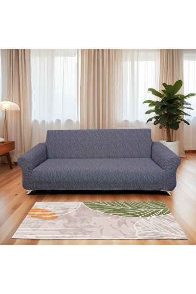 upmall غطاء أريكة من قشرة شجرة الجاكار لثلاثة أشخاص، وسرير أريكة وغطاء أريكة