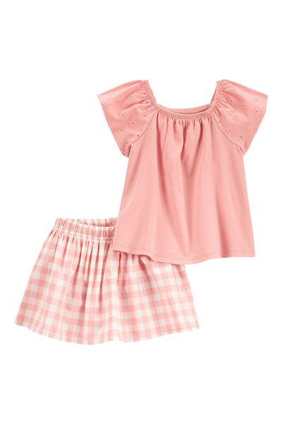 Carter's Baby Girl 2-Piece Top and Bottom Set
