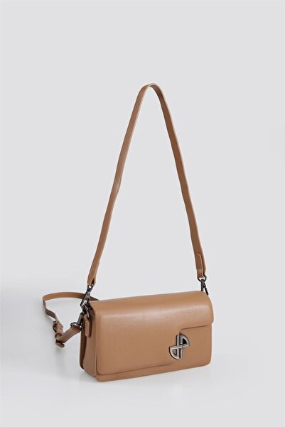 ÇÇS Geantă de umăr bej pentru femei 17596