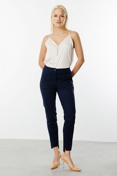 Ekol Skinny Trousers with Elastic Waist