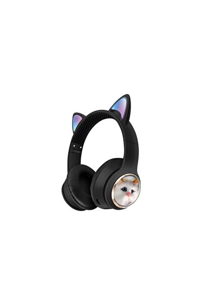 Sunix Wireless 5.3 Stereo Kedili Kulak Üstü Bluetooth Kulaklık Siyah Blt-45