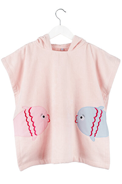 Miny Center Girl Towel Poncho