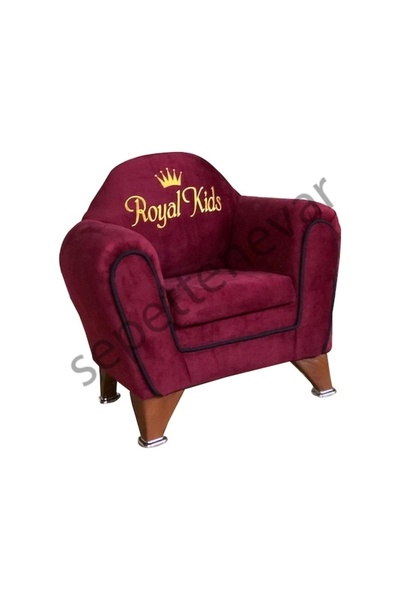 Teknor İsme Özel Şeritli Çocuk koltuğu Mürdüm