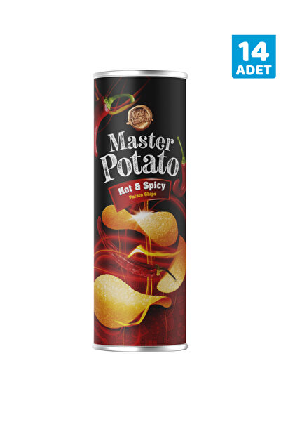 Gold Harvest Master Potato Acılı & Baharatlı Cips 110g 14 Adet