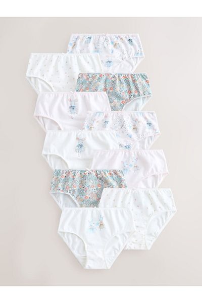 Next Baby Rich Colors 100% Cotton Ballet Cat Motif 10 Piece Kaikkilini Set