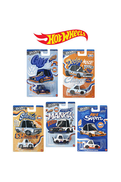 HOT WHEELS 1/64 Tooned Gulf - Themed Automotive