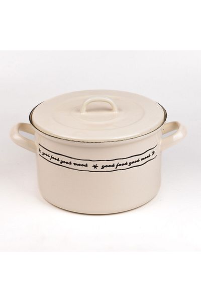 EMAYlab Mood Enamel Milk/Oven/Baking Pot 22cm