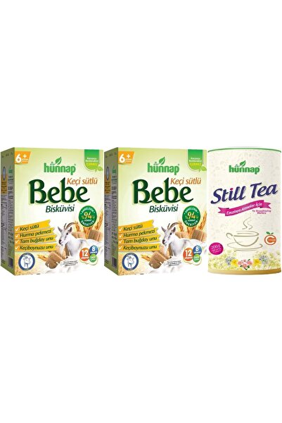 Hünnap Bebe Bisküvisi 400gr Still Tea Emziren Anneler Için Süt Arttırıcı Içec...