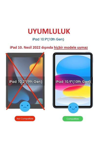 UnDePlus Apple Ipad 10th Generation 10.9" Tablet Nano Screen Protector A2696 A2757 A2777