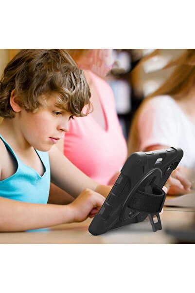 UnDePlus Apple iPad 11Th Neste A16 11Inc/10Th Neste 10.9Inc Compatible Case (Armored Tank Case with Defender Strap)