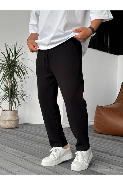 BYBASICMAN Black Slim Corduroy Trousers Ke-5047/5056/5060