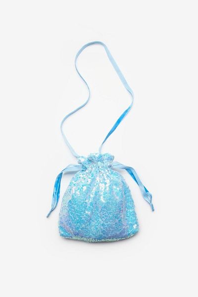 Le Mabelle Blue Sequined Girl's Bag
