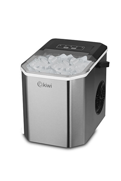 Kiwi Kım-4792s Ayarlanabilir Boyutlu 12 Kg Kapasiteli Çelik Buz Makinesi