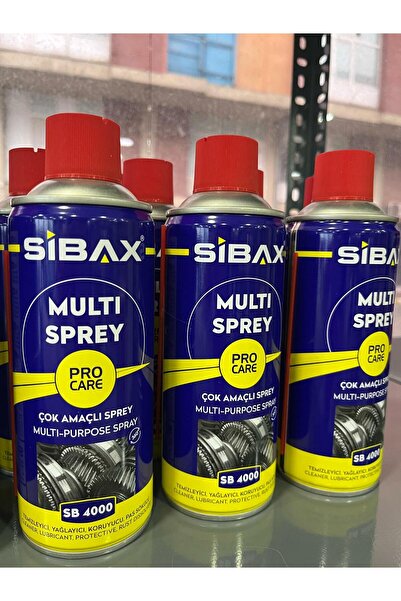 aybaş kağıtçılık SPREY SB 4000 TEMİZLEYİCİ YAĞLAYICI PAS SÖKÜCÜ