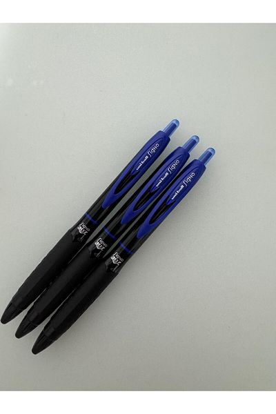 UNİ-BALL Uni-Ball Rollerball Pen Signo 307 0.7mm Blue (3 Pcs)