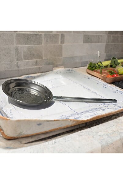 BAYBARS Saplı Kevgir Süzgeç '24CM' Uzun Saplı '35CM'