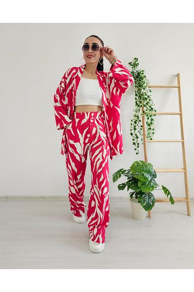Altı Üstü Butik Nou set kimono păianjen cu picioare largi