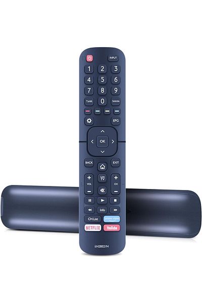AWH Universal Remote for Hisense 4K UHD TVs, Compatible with Multiple Models