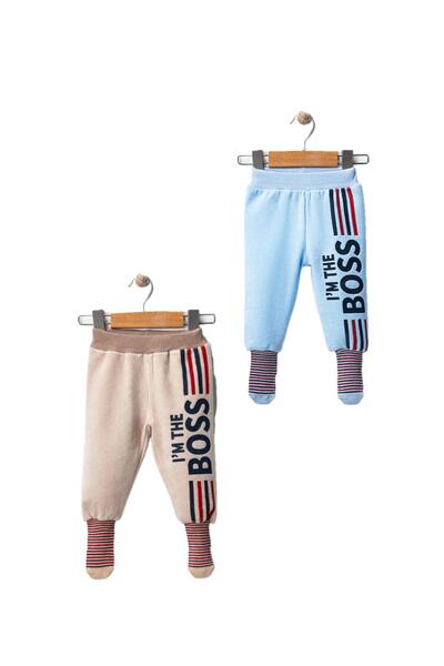 BLOOMERS Bebek Kadife Çoraplı pantolon 2'li set