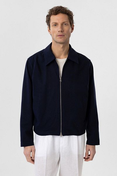 Antioch Navy Blue Seasonal Relax Fit Men's Coat