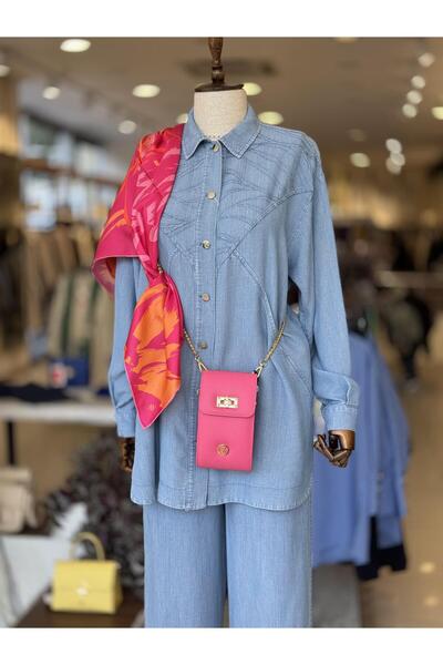 Zühre DÜĞME KAPAMALI DENIM CEKET 0138