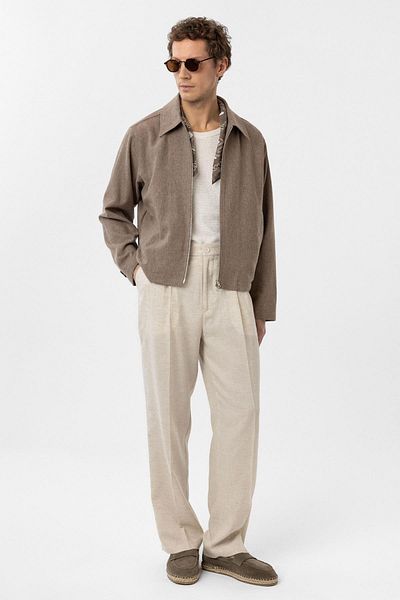 Antioch Brown Seasonal Relax Fit Men's Coat