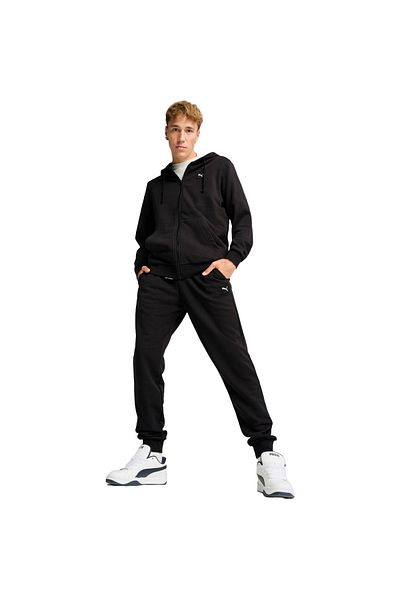 Puma Φόρμα Puma Hooded Sweat Suit Tr, Μαύρο, Ανδρικό