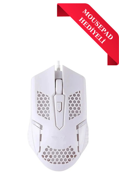 Everest Grup X7 Usb Rgb Gaming Oyuncu Mouse Beyaz Rgb Rainbow