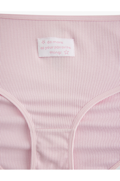 Koton Деталі етикетки Жіночі трусики з високою талією та ремінцями