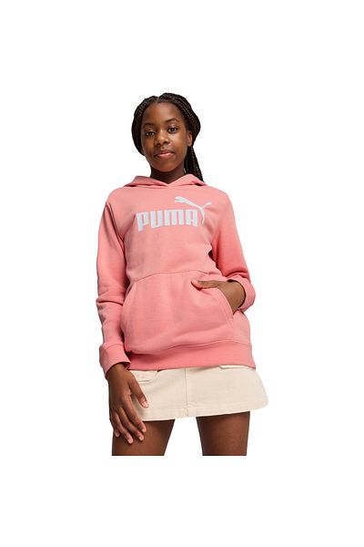 Puma Mikina s kapucňou Puma Ess No. 1 Logo Tr G, ružová, detská