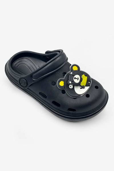 Beınsteps Children's Slippers with Teddy Bear Figure School Nursery Beach Bathroom Pool Daily Boys' Slippers & Sandals