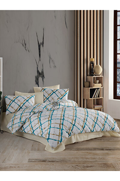 NazeninHome طقم غطاء لحاف فردي من دريم، قطن فابيا