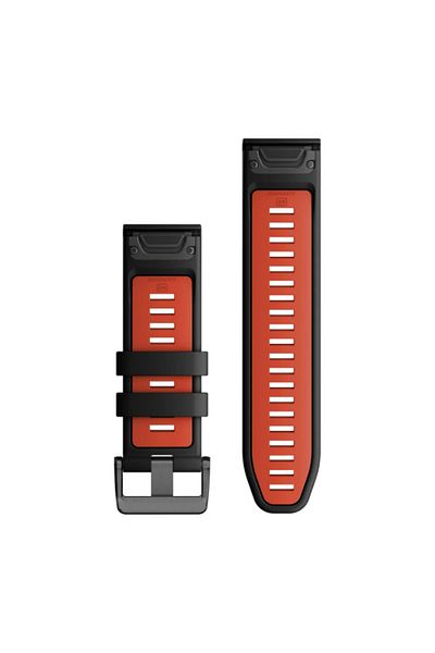 Garmin Quickfit 26 mm Replacement Strap - Black Red