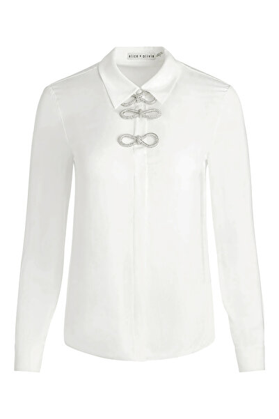 Alice + Olivia Women's Blouse with Bow