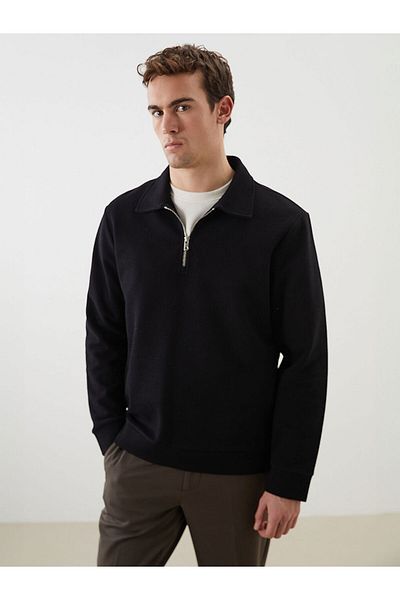 LC Waikiki Polo Neck Men's Sweatshirt