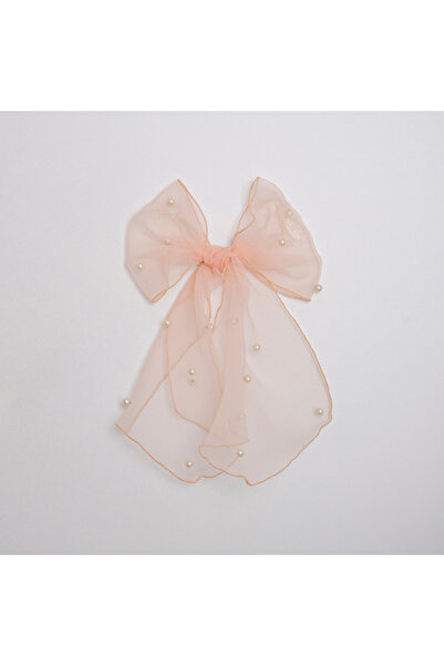 Cumino Pearl Tulle Bow Buckle