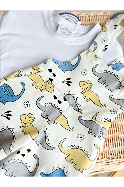 Alvadonna Boy's Salopette Suit with Shorts