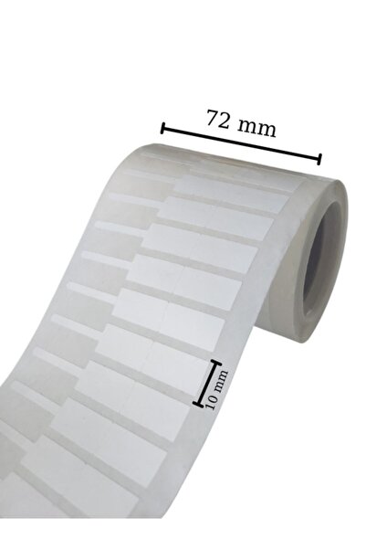 TEKNO 10 mm X 72 m Jeweler's Tag – 1000's (10 Roll)