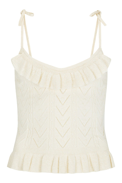 Spell Women's Short Knitwear Blouse