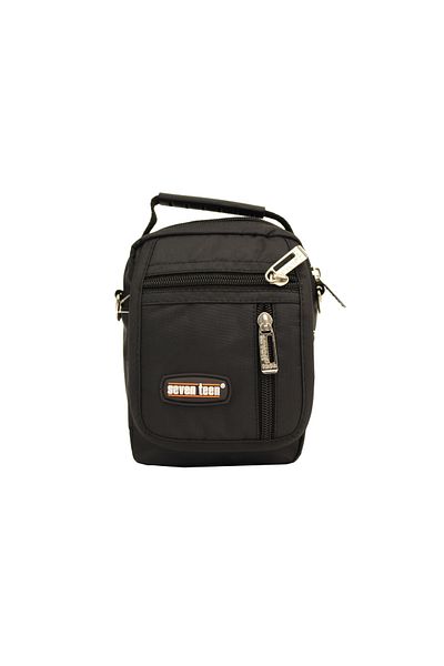 ARI Unisex Black Messenger Bag - 3450-SYH