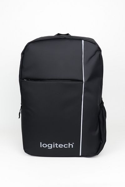 logitech حقيبة ظهر أصلية للجنسين مقاس 15.6 بوصة من القماش المقاوم للماء مع حجرة للكمبيوتر المحمول
