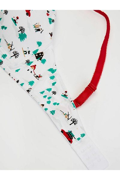 DEEP SECRET Koton Ski Printed Non-Supported Covered First Bra Ds200022fb