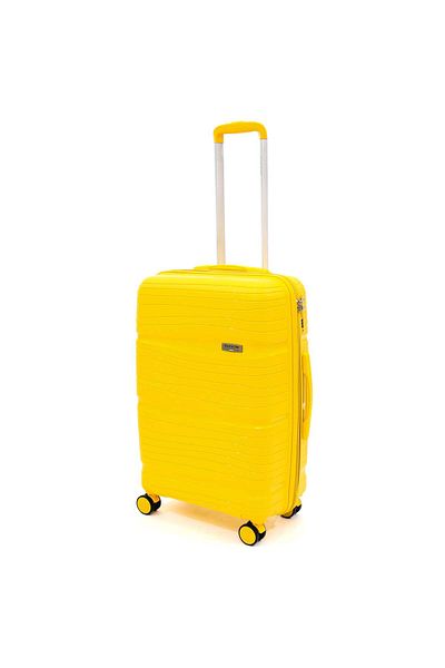 Ella Icon Waves Trolley, Yellow, 66X43X26 cm