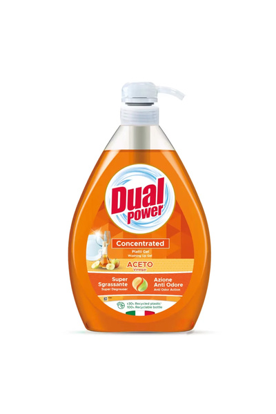 Dual Power detergent de vase cu otet cu pompa, 1 L