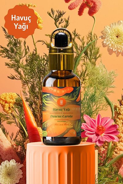 Mim and More Carrot Oil - Maceration 100% Pure Natural, 50ml
