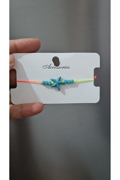 TakTakıştır Deniz yıldızı renkli ipli bileklik