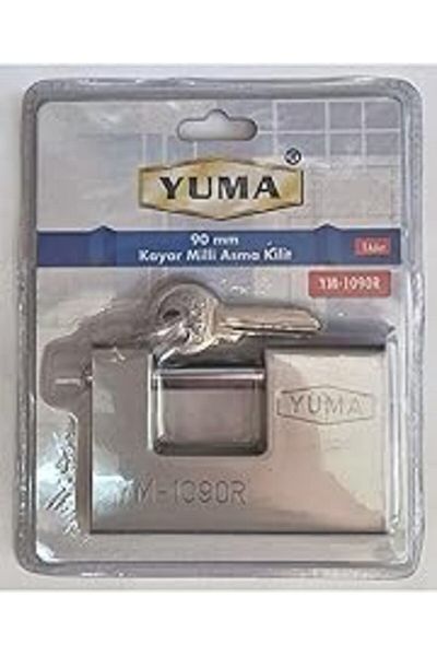 Hepta Collection Qatar Yuma Ym1090R National Padlock 90mm Gray