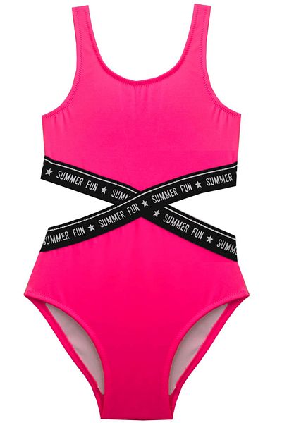 DEEP BEACH Fuchsia Girl's Swimsuit Db200568cm